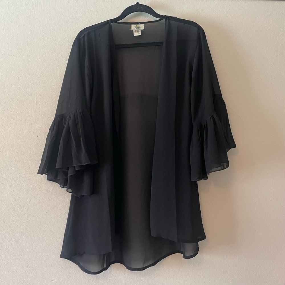 Sheer cardigan